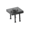 Kép 11/14 - Vector Dragon hegesztő asztal VS-WT Lv6mm 16mm-es furatokkal 1400x1400x6mm 4db lábbal