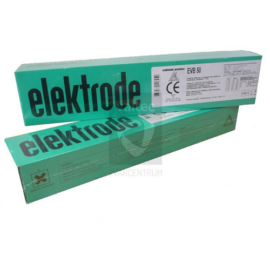 Bázikus bevonatú elektróda EVB 50 4,0x450mm (E7018-H5) Elektroda-JESENICE (5,4kg/cs)