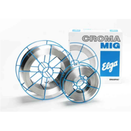 MIG 308LSi (G 19 9 LSi,ER308LSi) 0,8mm 15kg/db rozsdamentes huzal Elga Cromamig 308LSi (98022008)