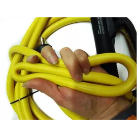 Hegesztő kábel 35mm², 5m hosszban szuper ellasztikus sárga, a két vége csatlakozóval a szerelésre előkészítve ZSH059737