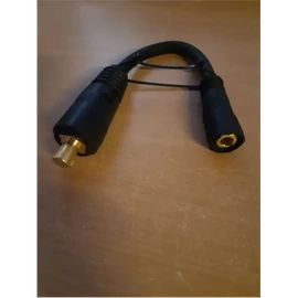 Hegesztőkábel  átalakító (35mm2/0,5m kábel, 10-25mm lengőaljzat,35-70mm TSB-dinse csatlakozó) SZHK0017