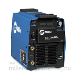 Miller XMT 350 MPa ipari inverteres hegesztő áramforrás 1+3 fázisról is, MMA, Cell, TIG-Lift, 300&350A@60%, 36,3kg 907366002