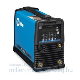 Miller Maxstar®  210 DX, HF és TIG-lift AVI DC impulz 120-480V hegesztőgép (1 és 3 fázisról is 1–210 A, 17.2 kg)