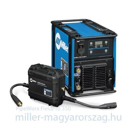 Miller PipeWorx 350 FieldPro többfunkc.heg.áramforrás 1+3 fázisról(Autoline) CC/CV MIG,MMA,Cell,TIG-Lift, 350A@60%,  907633