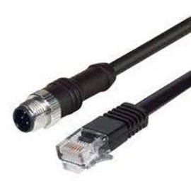 Miller Ethernet Cable With M12/RJ45 Connectors 10 Meters Ethernet kommunikációs kábel 10m (300736)   300736