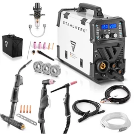 Heg. inverter STAHLWERK 6 az1-ben kombinált hegesztőgép CTM-416 Puls Pro 6-in-1  STAHLWERK  1254