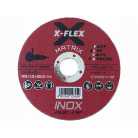125x1,0mm fémvágókorong X-FLEX MÁTRIX inox   990.001