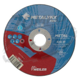 125x4,0x22,2mm Tisztítókorong MetaLynx PRO (SwatyComet) acél (A24S-BF) 10db/cs.010201-0016