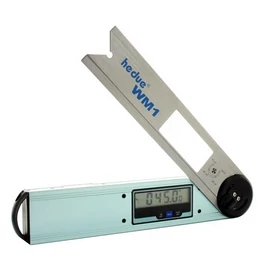 Szögmérő digitális, szögmérés 0 - 360 ° összecsukva 250mm  HEDUE WM1  102039588 kartondobozban
