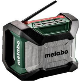 METABO R 12-18 BT Akkus Bluetooth rádió + hálózati adapter (Akku és töltő nélkül!) (600777850)