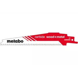 METABO orrfűrészlap "carbide wood+metal" 150/6-8 TPI 626559000, Akció!