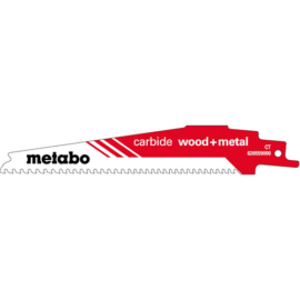 METABO orrfűrészlap "carbide wood+metal" 150/6-8 TPI 626559000, Akció!