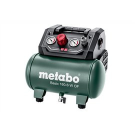 METABO kompresszor Basic 160-6 W OF 6 liter, 8 bar, 8,4kg,65 l/min  (601501000)