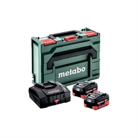 METABO Akkus alapkészlet 2x18V/8 Ah LiHDX akku+ ASC 290 töltő+metaBOX 685303000