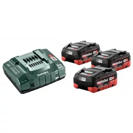 METABO Akkus alapkészlet 3x18V/5,5 Ah LiHD akku+ ASC 145 töltő  685074000