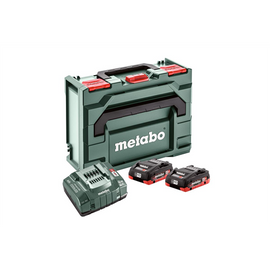 METABO Akkus alapkészlet 2x18V/4,0 Ah LiHD akku+ ASC 55 12V-36V ULTRA + ML töltő 685130000