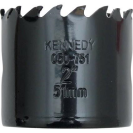 Lyukfűrész Kennedy professional keményfém élű, fekete 51mm KEN0507510K