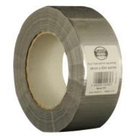 Ragasztószalag Duct tape szövet United Sealsnts 48mmx50m szürke 8011