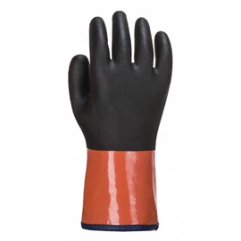 Muv. kesztyű AP91 Chemdex Pro, Cut 5 vágás és vegyszerálló fekete/narancs  9/L