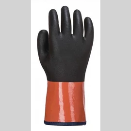 Muv. kesztyű AP91 Chemdex Pro, Cut 5 vágás és vegyszerálló fekete/narancs 10/XL