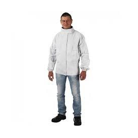Hegesztő Kabát, marha hasítékbőr, takart patenttal L-XL-es méret 57455, 57456 Ganti