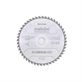 Fűrészlap "aluminium cut - professional", 165x20 Z48 FZ/TZ 5°neg