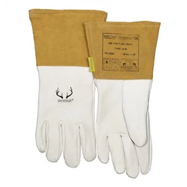 Hegesztő kesztyű AVI WELDAS 10-2000L,DEERSOsoft®, SOFTouch™ puha, barkás szarvasbőr, hasított marhabőr kézelővel