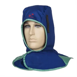 Hegesztő kámzsa égésálló, kék színben Weldas Fire Fox™  XL