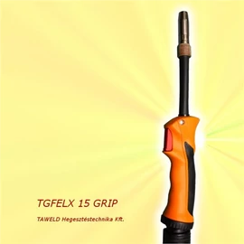 MIG/MAG pisztoly TGFLEX15 F 5m flexibilis nyakkal, gázhűtéses 160A CO2 &amp; 140A kevertgázzal 60% Bi-vel TAWELD 1015543F