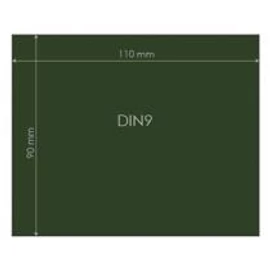 Hegesztő pajzs üveg 90x110mm DIN 9  GCE