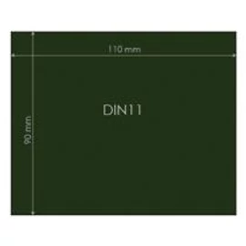 Hegesztő pajzs üveg 90x110mm DIN11 GCE