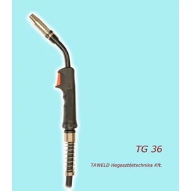 MIG/MAG pisztoly TG36 7m GRIP, gázhűtéses 340A CO2  60% Bi-vel 50mm2 kábellel TAWELD