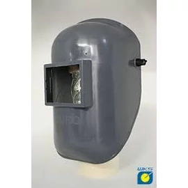 Hegesztő fejpajzs WKS CE jelöléssel üvegszál erősítésű, szürke német  219411