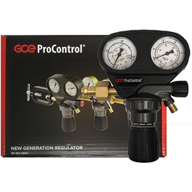 Reduktor Ar/CO2  PROCONTROL 200Bar; 30 l/min W21,8x1/14″ G1/4″ HOLLANDI, TÖMLŐVÉG NÉLKÜL GCE  Akciós!
