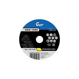 125x6,5x22,2mm Tisztítókorong G-Wendt New York Acél (10db/csomag) 