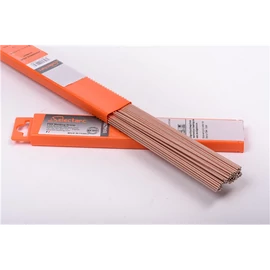 Forrasztó pálca ezüst L-Ag38Sn 2,0x500mm (38%Ag,No Cd,csupasz, kb.120szál=1kg) B Ag 38 Cu Zn Sn 660-700℃ Selectarc
