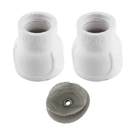 Kerámia gázterelő gázlencséhez SR9/20-as pisztolyhoz készlet Furick Cup®  - Fupa #12 2db/csomag+diffúzor - CK WORLDWIDE 