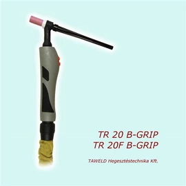 AVI/TIG pisztoly Taweld TIG TR-20F B GRIP vízhűtéses hegesztőpisztoly 4m  AC 200A/ DC 200A/100% Bi TAWELD Miller csatlakozókkal 