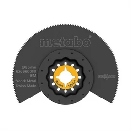 METABO Szegmens fűrészlap, fa/fém, BiM, Ø85 mm  626960000