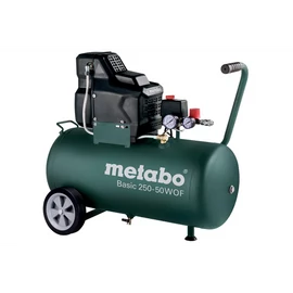 METABO kompresszor Basic 250-50 W OF 50 liter, 8bar,1,5kW (601535000)