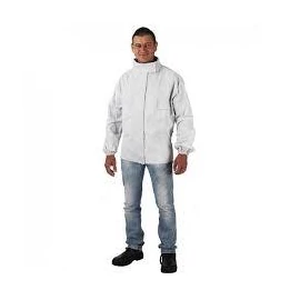 Hegesztő Kabát, marha hasítékbőr, takart patenttal L-XL-es méret Ganti
