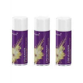 Spray heg.varrat repedésvizsgálati szett hajtógáz nélkül, vízbázisú 3x400ml Parweld 