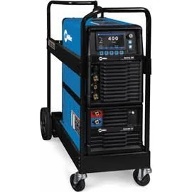 Miller Dynasty® 400 AC/DC TIG Runner(vízhűtőkörrel, kocsival, lábpedál tartóval, AUTOLINE® 208-600V), CE 907858003, akció!