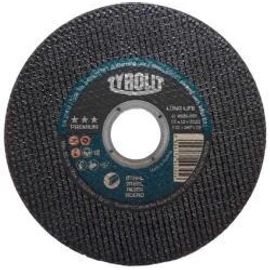 115x1,0mm vágókorong TYROLIT PRÉMIUM (A60S-BFXA41FA) Acél (25db/csomag)