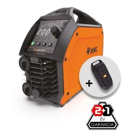 Hgesztőgép JASIC EVO20 TIG 200P (W2S52) DC AVI 200A@35% (munka és testkábellel)+ RC távirányítóval