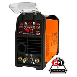 Hegesztőgép inverter ALFAWELD POWER TIG 200P MIX AC/DC AVI, MMA is 200A@60%Bi  (4m-es SR26 AVI pisztollyal és testkábellel)