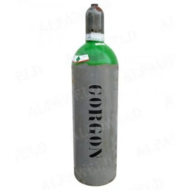 Palack ÜRES CORGON (82%Ar+18%CO2) 20L(4,7 köbös)   h=0,8; d=0,21m