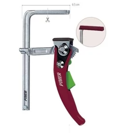 Gyorsszorító lakatosipari 250x100mm PAL25 PIHER