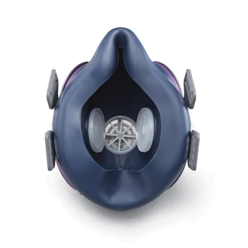 Légszűrő maszk, félálarc Miller LPR-100 HALF MASK, cserélhető HEPA szűrővel M/L méretű ML00895; Opció: rendelhető még aktívszenes szűrőbetét