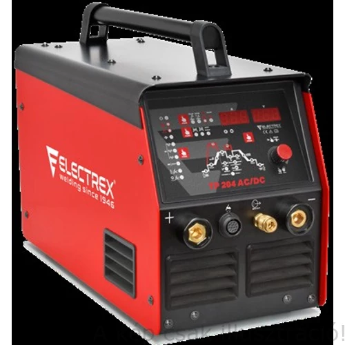 Hegesztőgép ELECTREX TIG/MMA TP 204 AC/DC (200A@45%) munka és testkábellel
